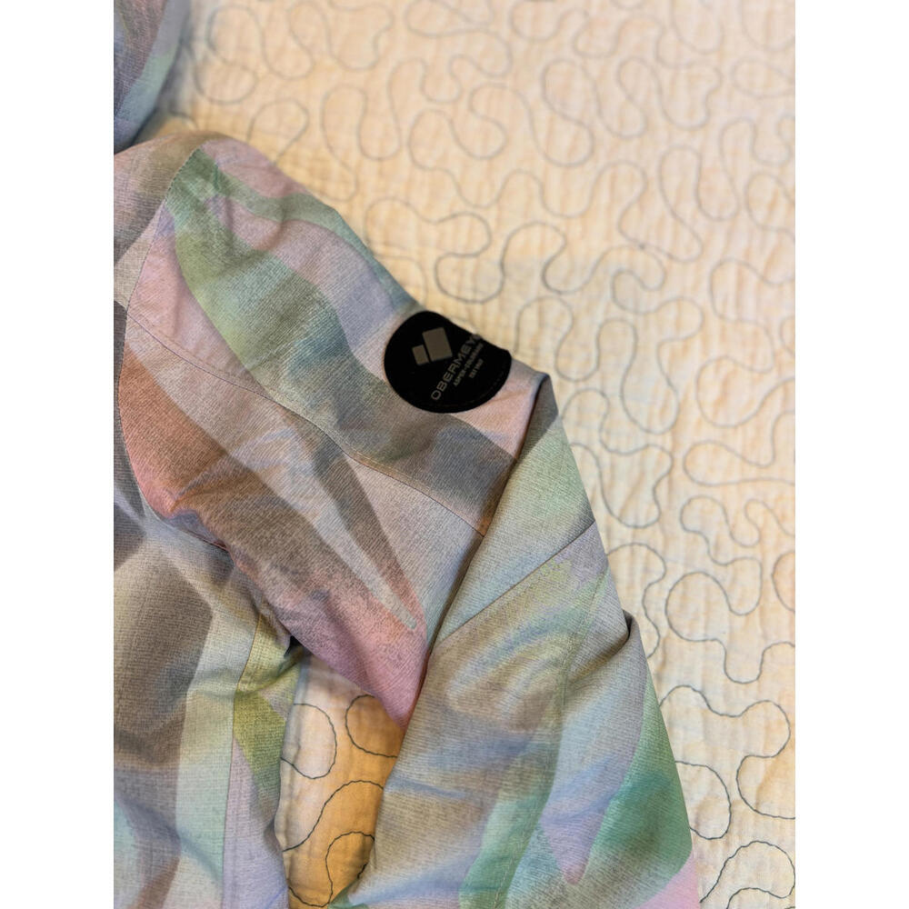 Obermeyer Girls Rylee Jacket Size Small (8) Multicolor Pattern Ski/Snow - Picture 4 of 7